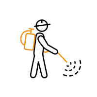 Weed management circle